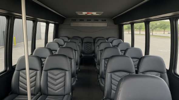 25 passenger minibus interior evansville