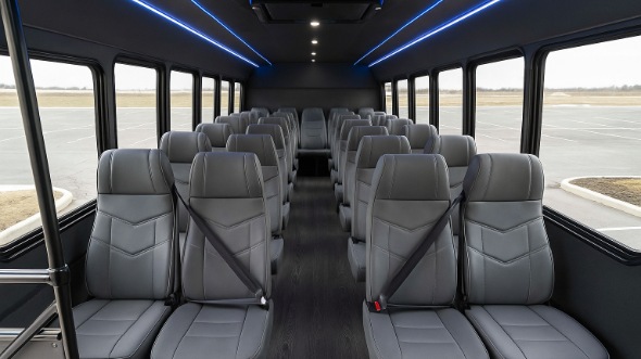 28 passenger minibus interior evansville