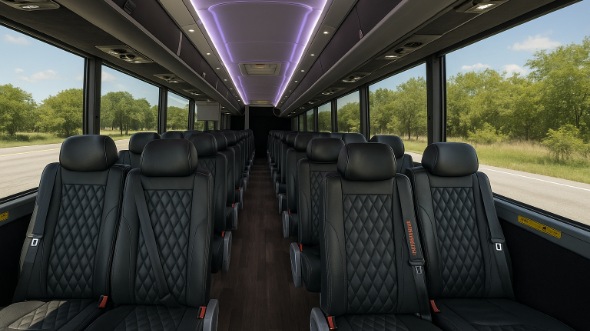 35 passenger minibus interior evansville