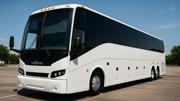 50 passenger charter bus evansville
