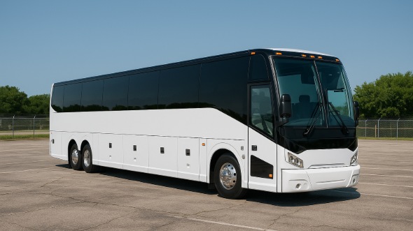 56 passenger charter bus evansville