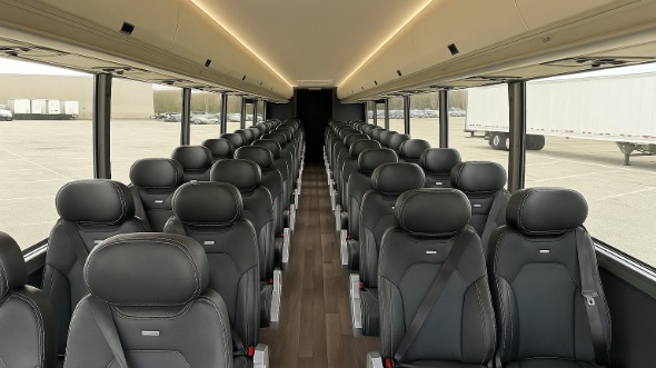 evansville 20 passenger minibus inside