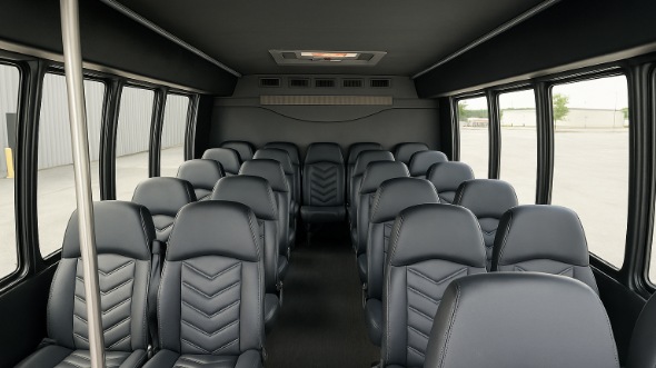 evansville 25 passenger minibus rental