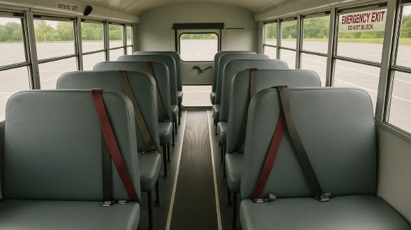 evansville school bus rental inside