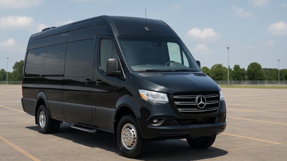 sprinter van with driver evansville